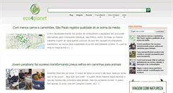 Desktop Screenshot of eco4planet.com